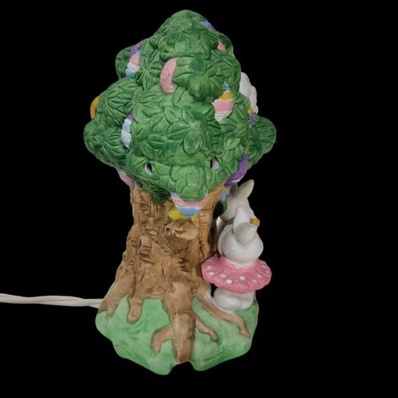 Vintage Cottontail Cottages Porcelain Tree House - Picture 3 of 12